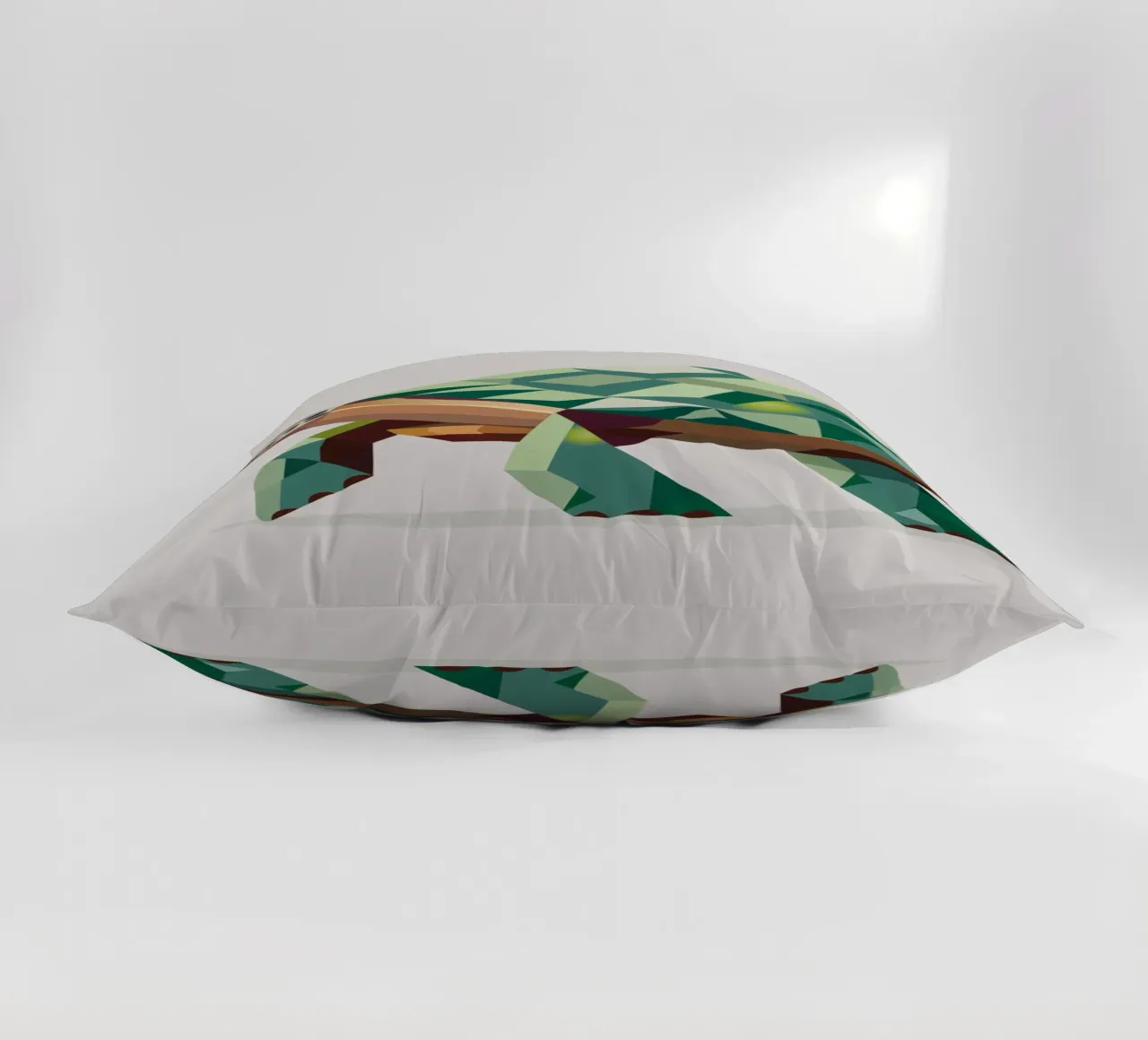 Tartaruga geometrica - Design unico dei poligoni cuscino da namosh