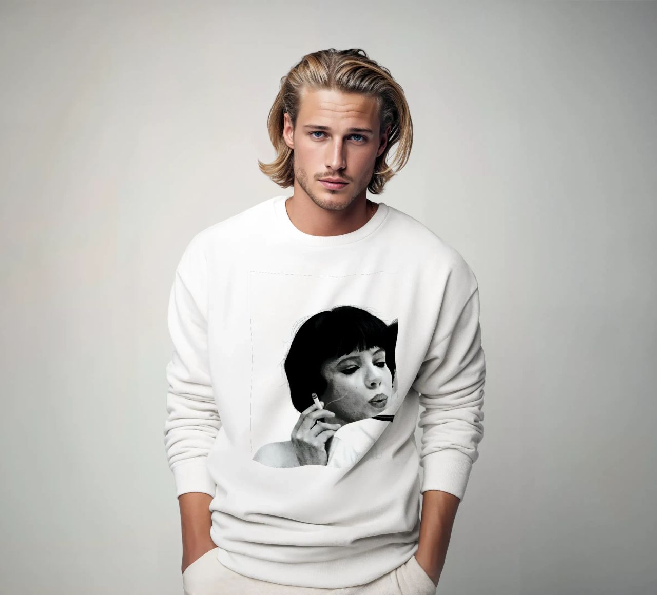 Vivre Sa Vie sudadera de heiyoum