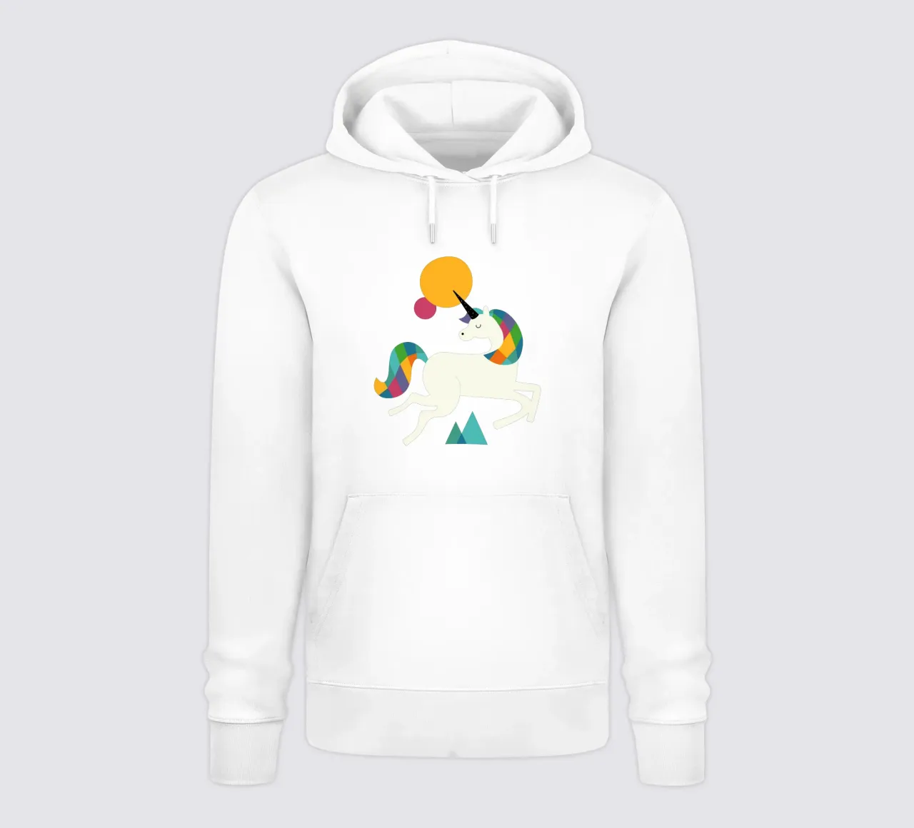 Essere un unicorno felpa con cappuccio da Andy Westface