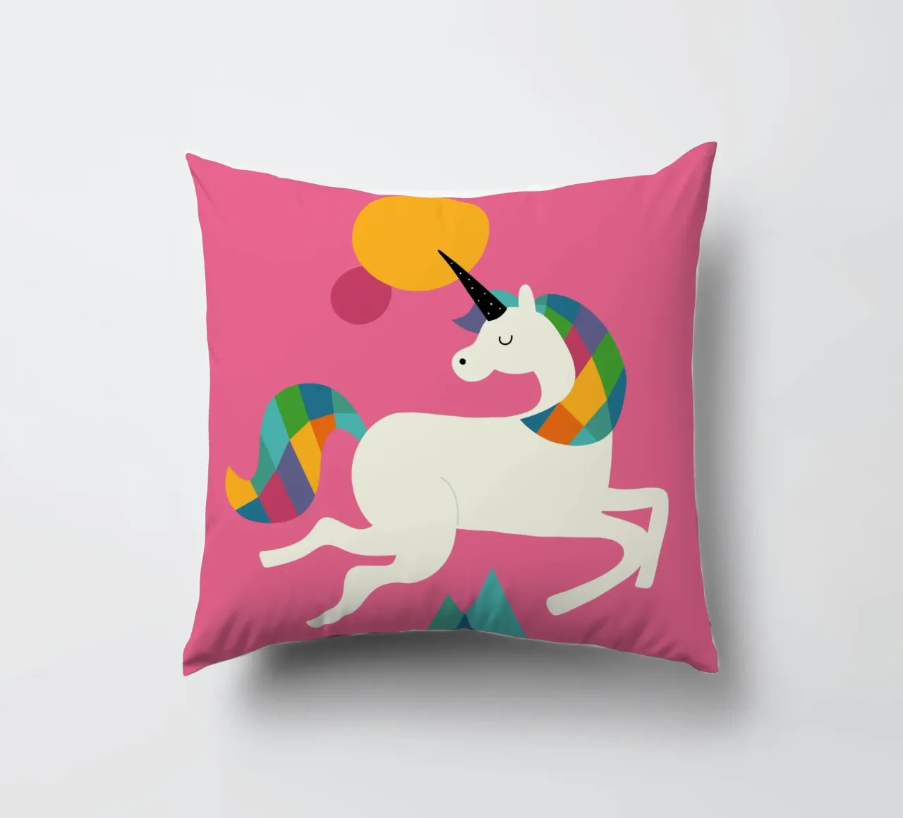 Essere un unicorno cuscino da Andy Westface