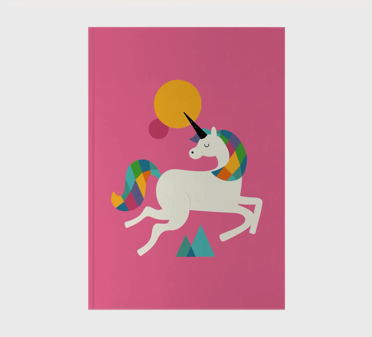 To Be A Unicorn notebook by Andy Westface
