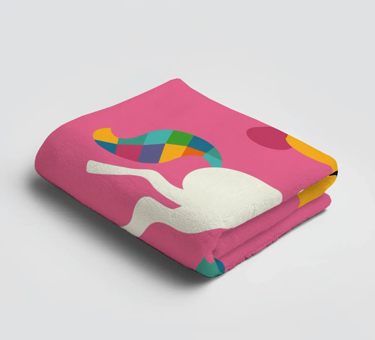 To Be A Unicorn towel by Andy Westface