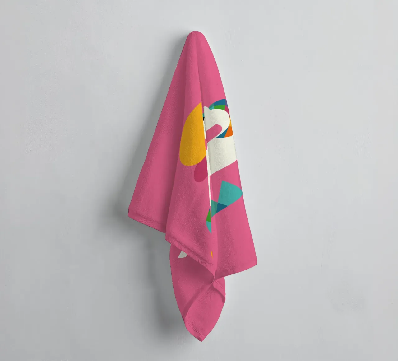 To Be A Unicorn towel by Andy Westface