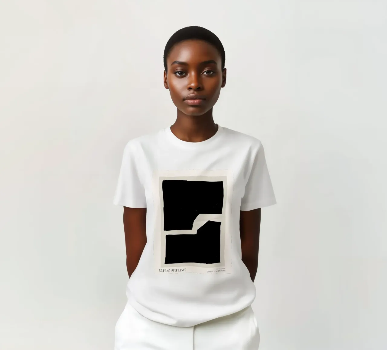 Simple Art Line No 57 t-shirt da treechild