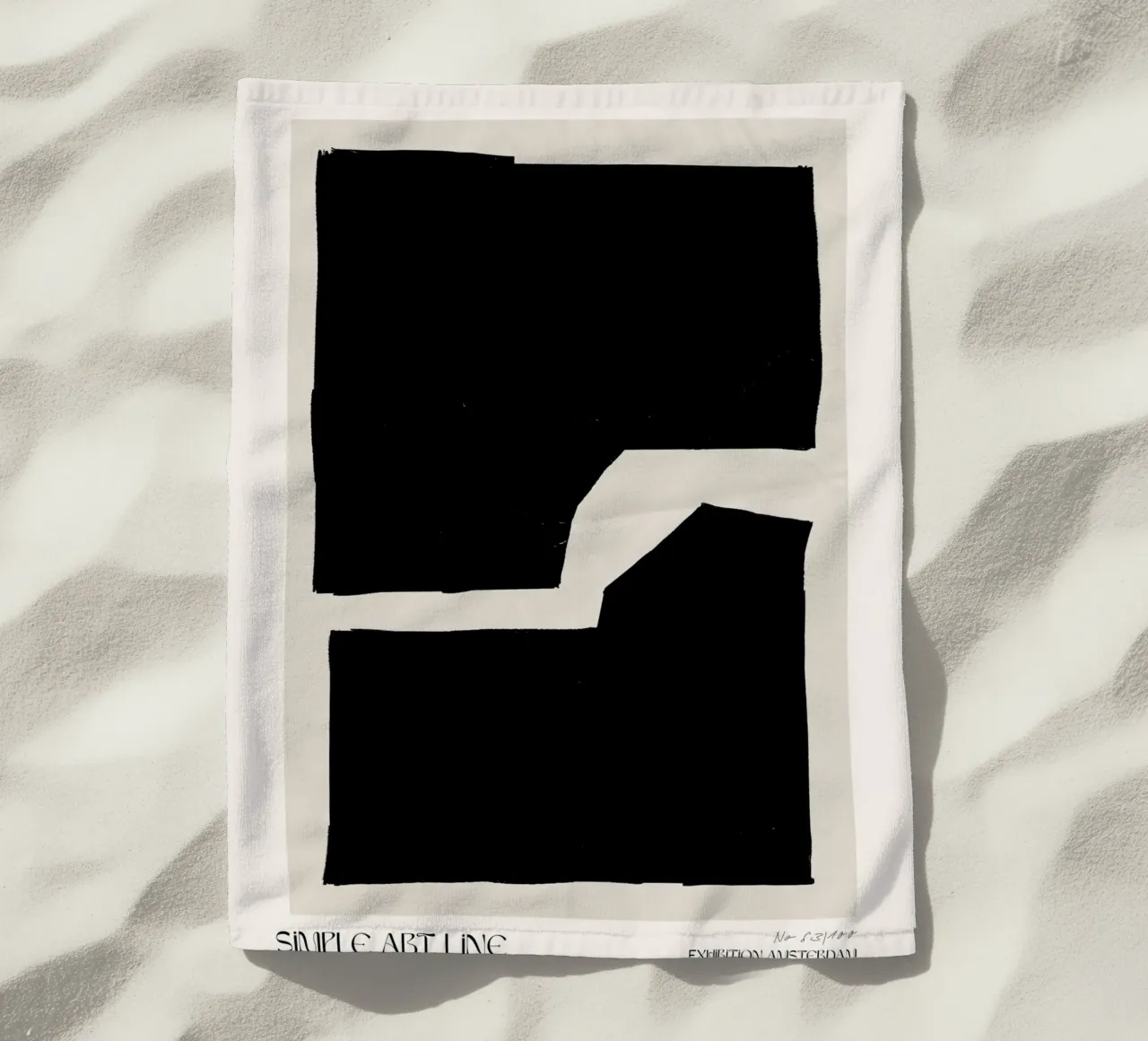 Simple Art Line No 57 telo mare da treechild