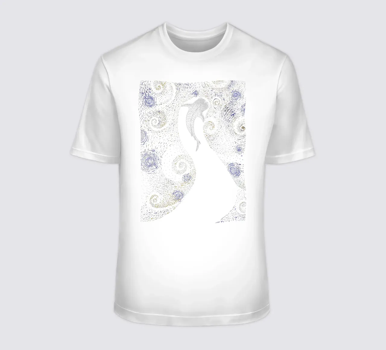Mangeur d'étoiles dans le style de Van Gogh - Coloré t-shirt de aliriza cakir