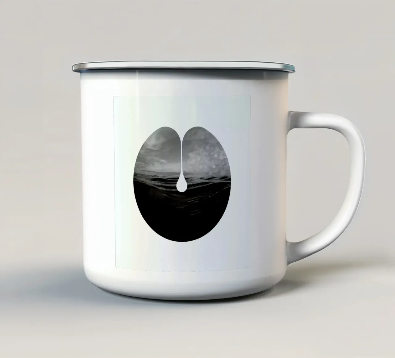 Sea tazza in smalto da Chris Wharton