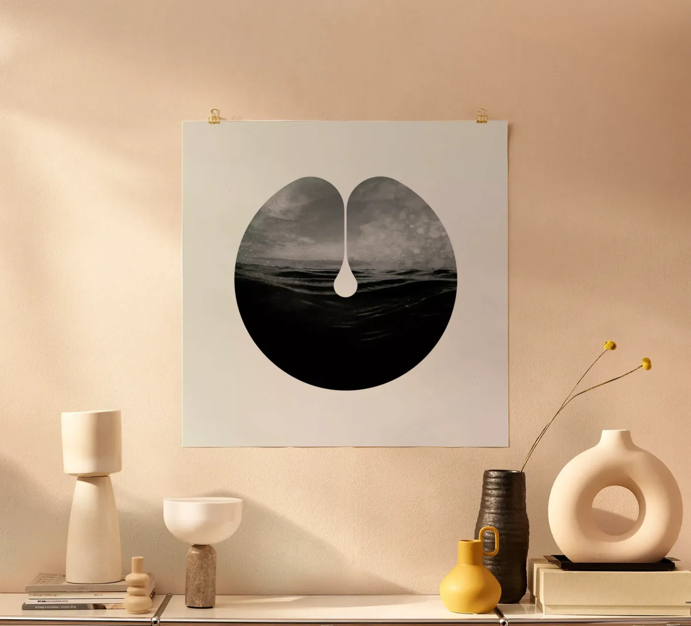 Sea Poster von Chris Wharton