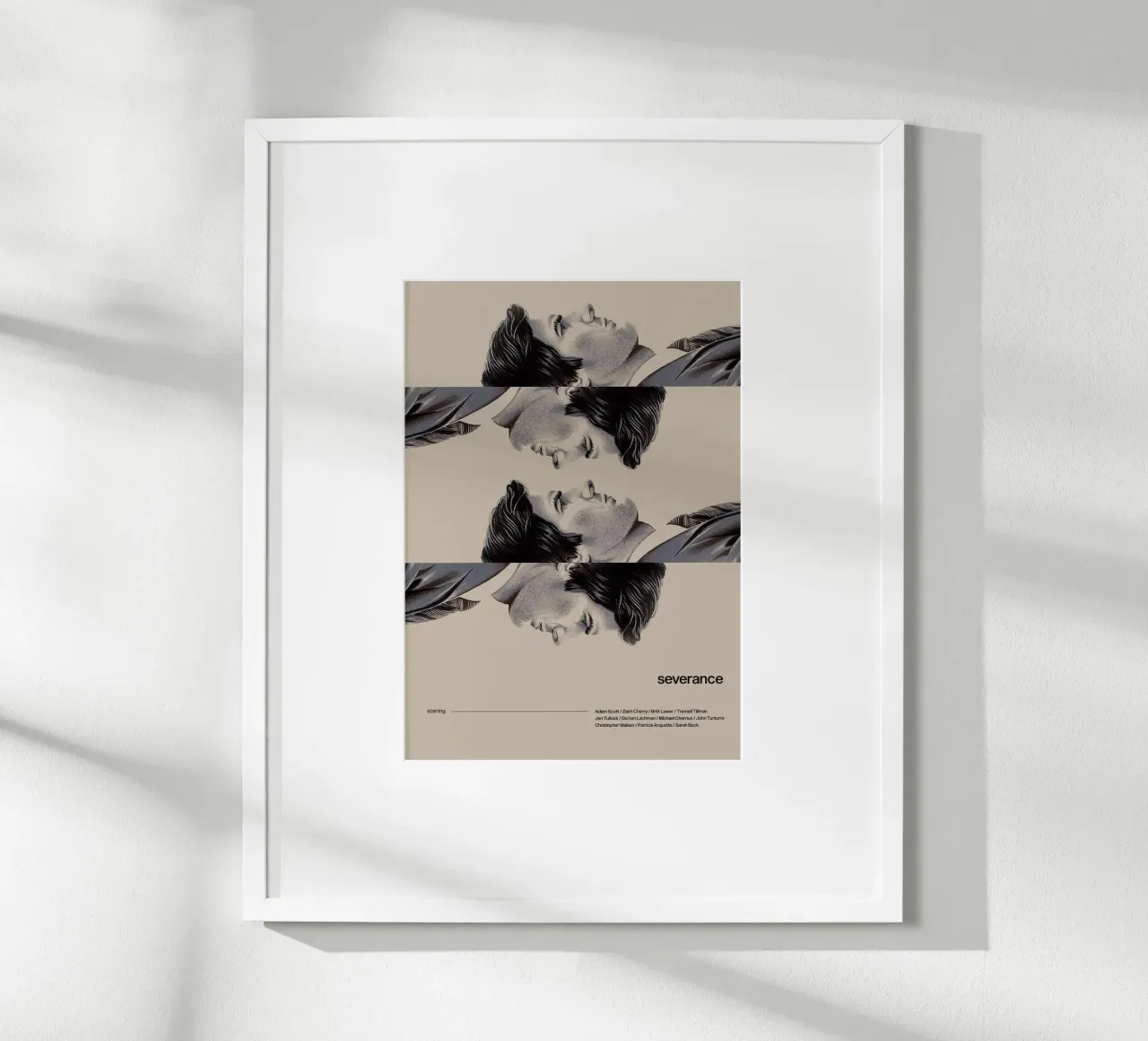 Severance poster da Attaboy Dsgn
