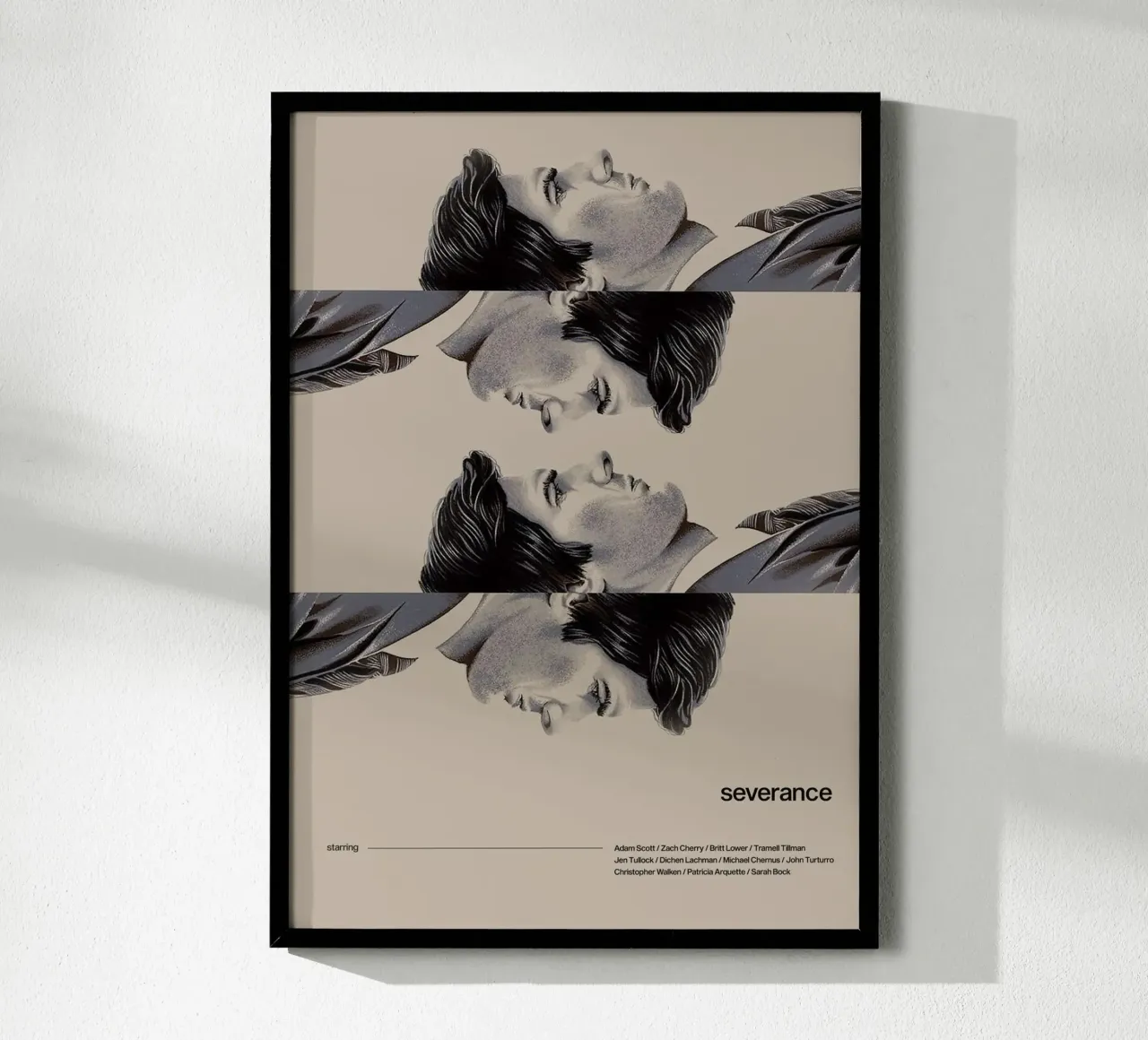 Severance poster da Attaboy Dsgn