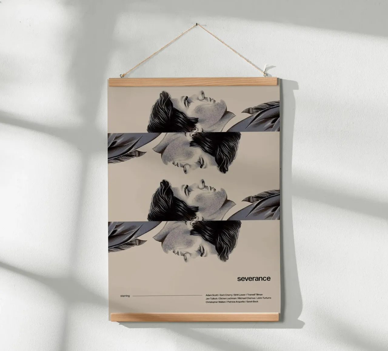 Severance poster da Attaboy Dsgn