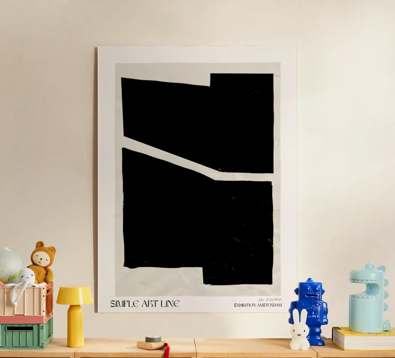 Simple Art Line No 55 plexiglass da treechild