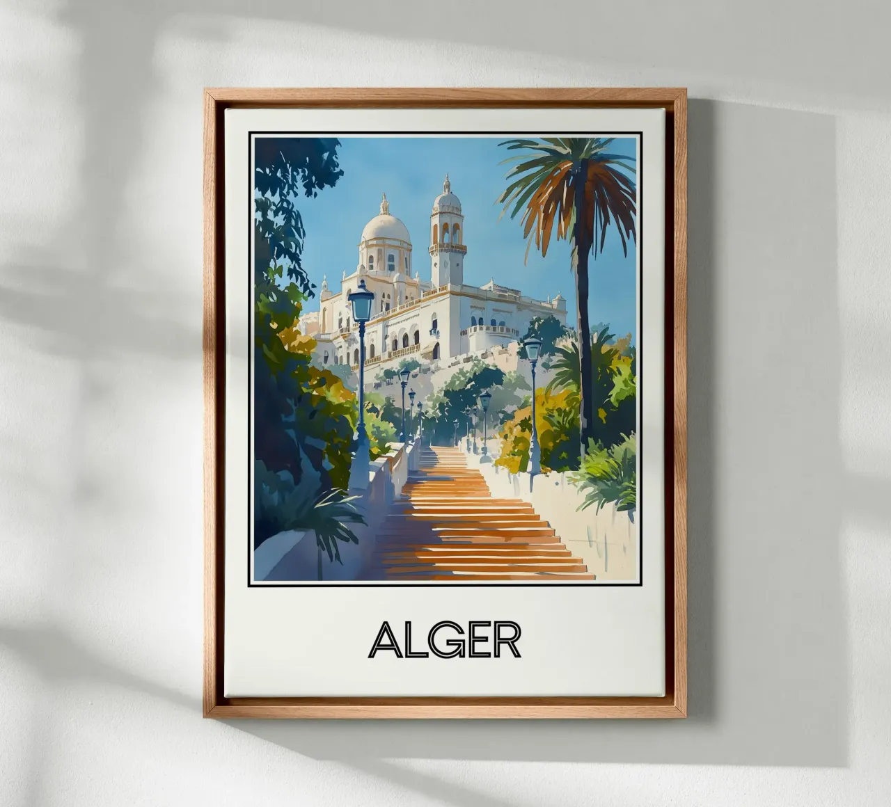 Alger tela con Cornice a cassetta da Frame the World