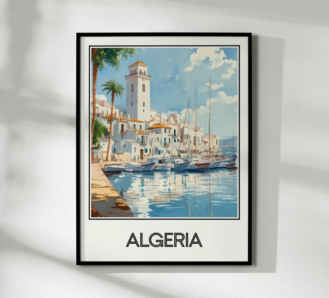Algeria poster da Frame the World