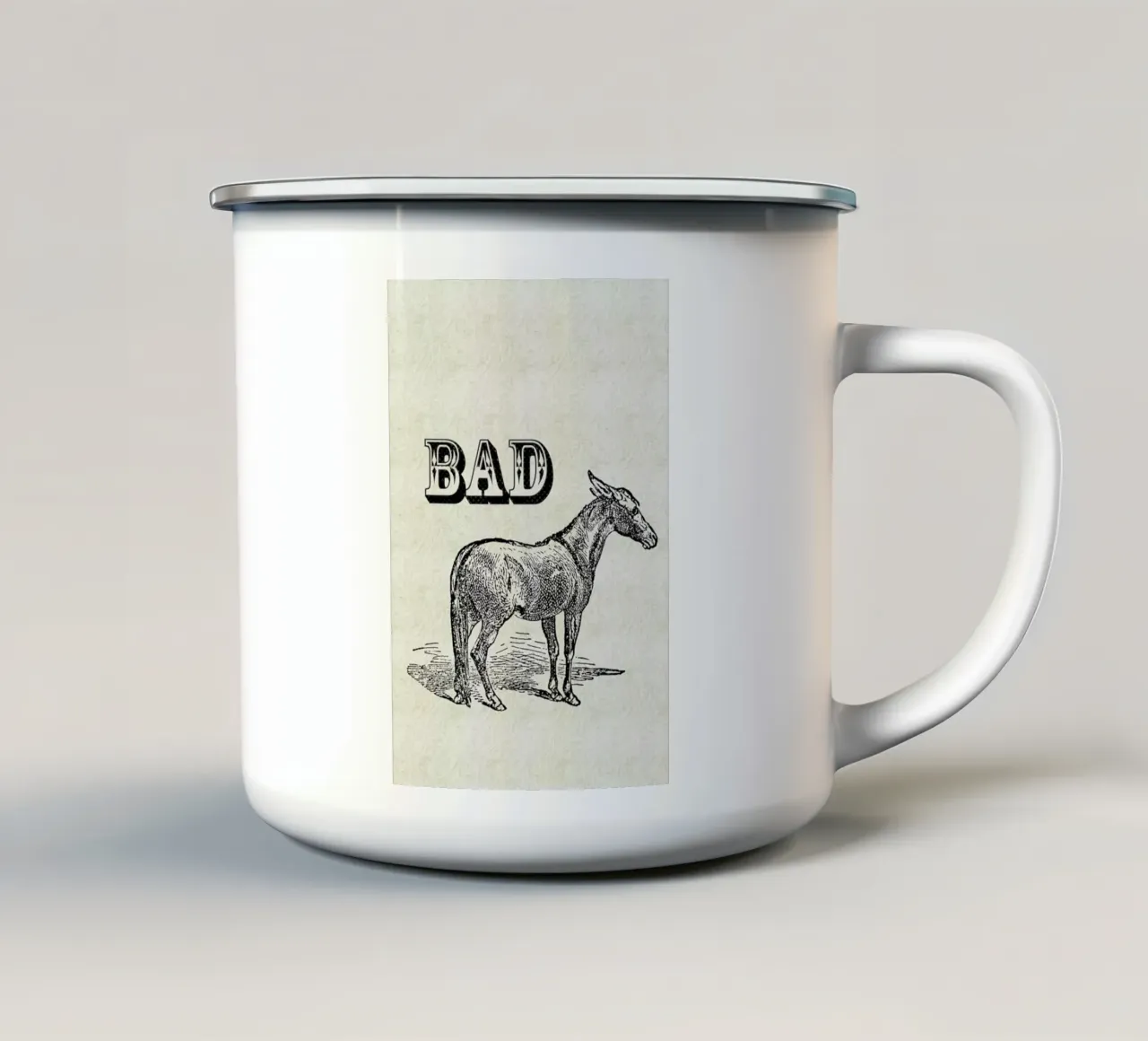 Bad Ass tazza in smalto da Jacqueline Maldonado