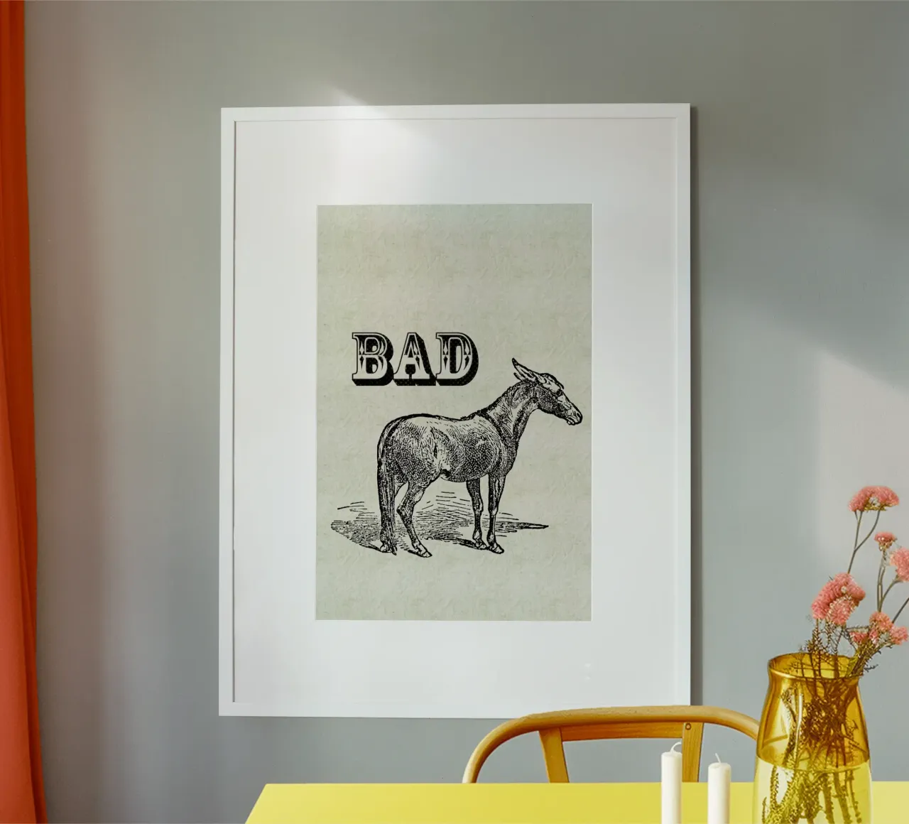 Bad Ass poster da Jacqueline Maldonado