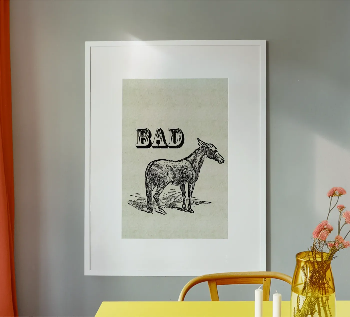 Bad Ass poster da Jacqueline Maldonado