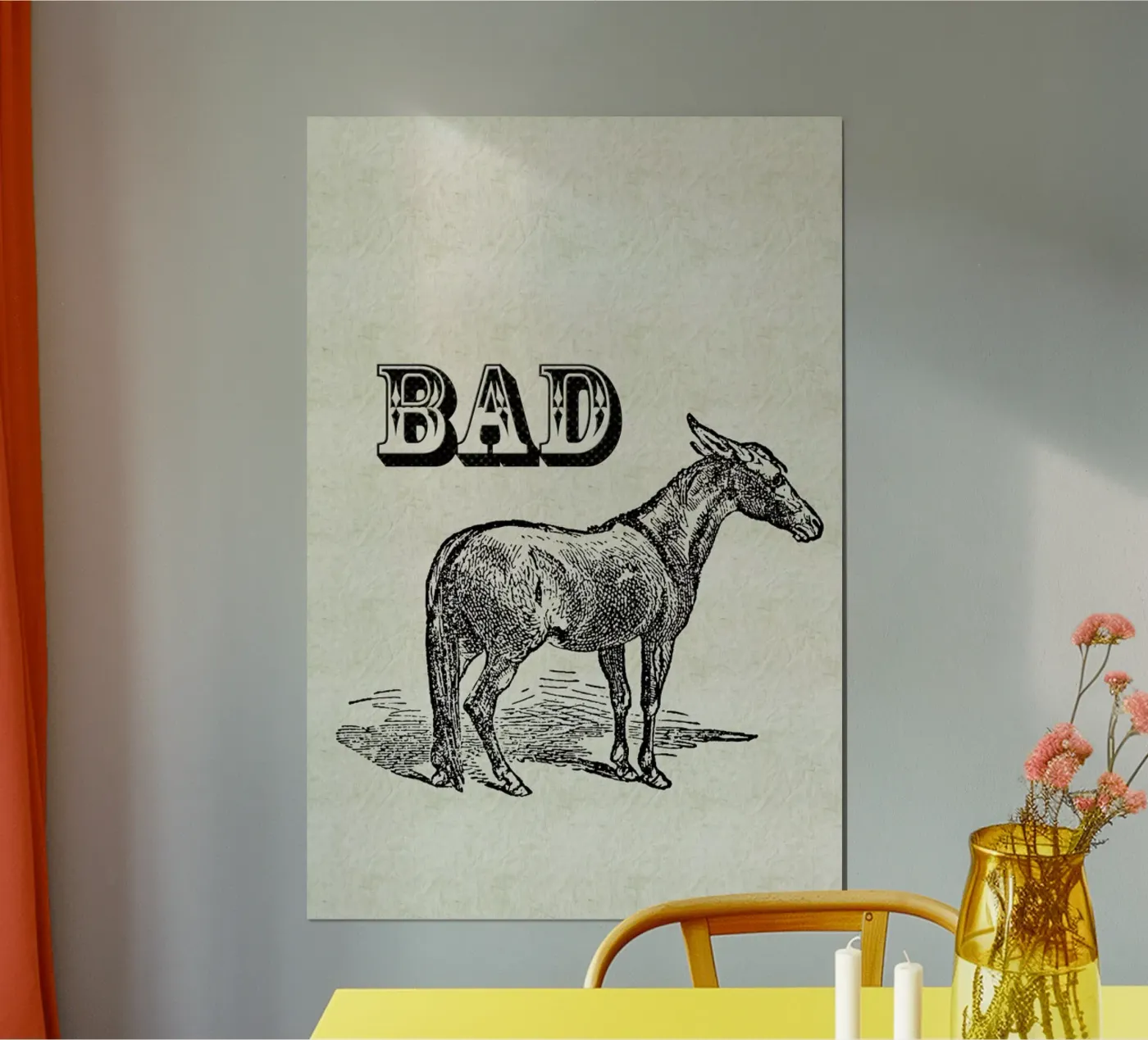 Bad Ass poster da Jacqueline Maldonado