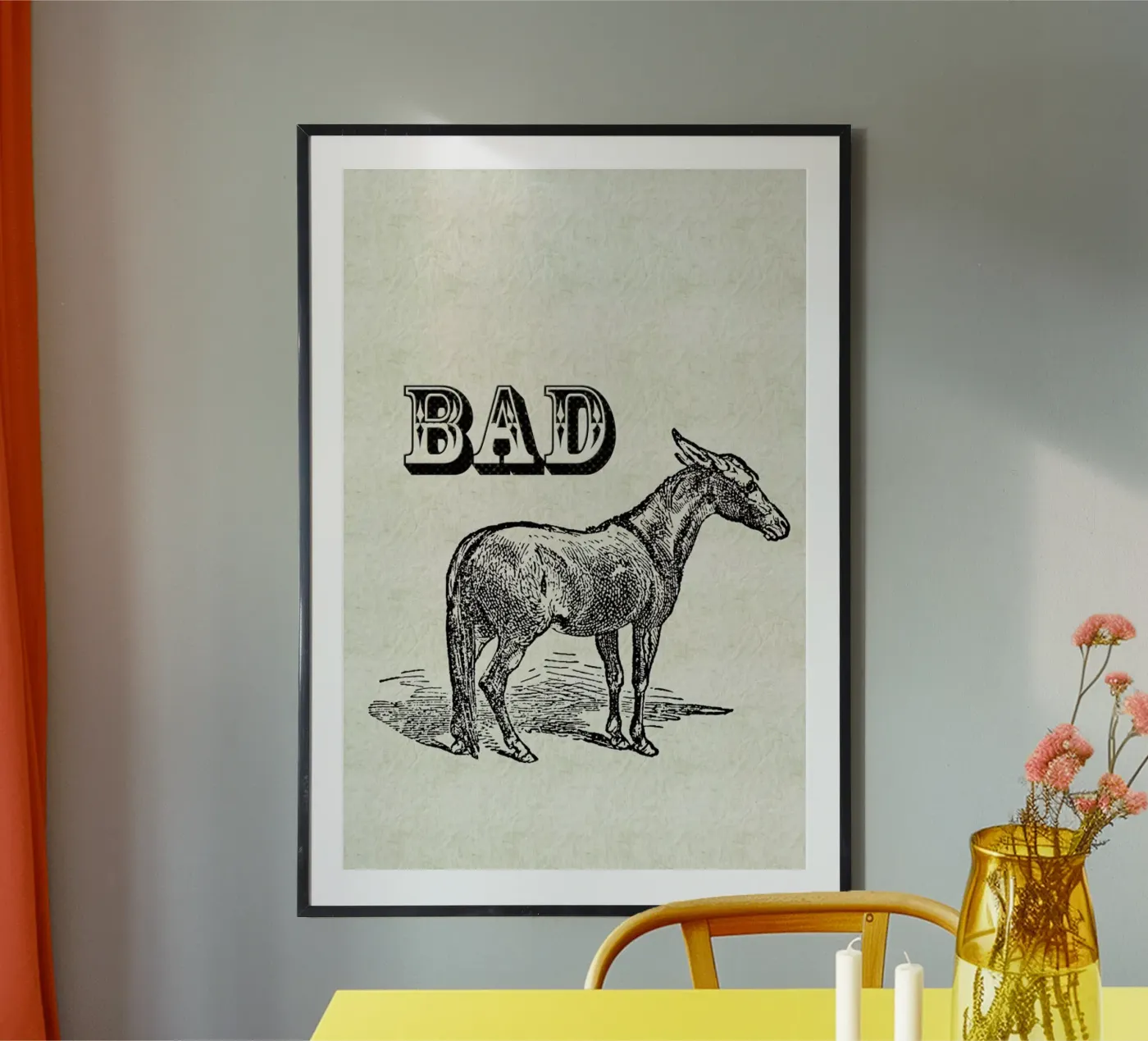 Bad Ass poster da Jacqueline Maldonado