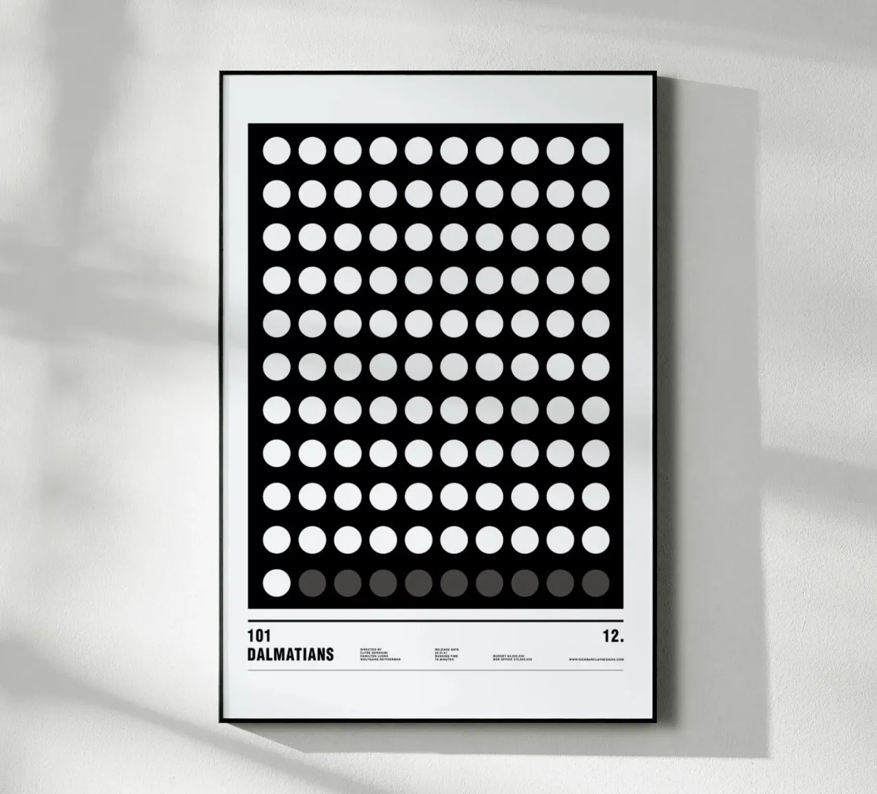 101 Dalmatians plexiglass da Nick Barclay