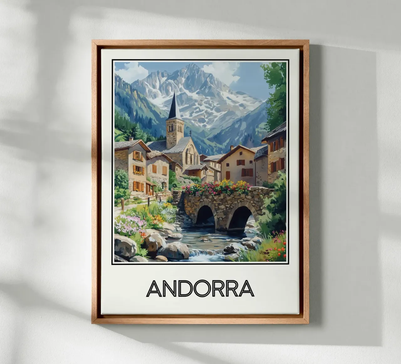 Andorre tela da Frame the World