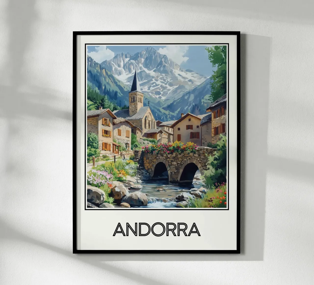 Andorre carta hahnemühle da Frame the World