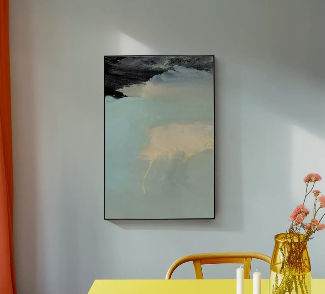 Minimal Brushstrokes 2 plexiglass da IRIS LEHNHARDT FINE ART