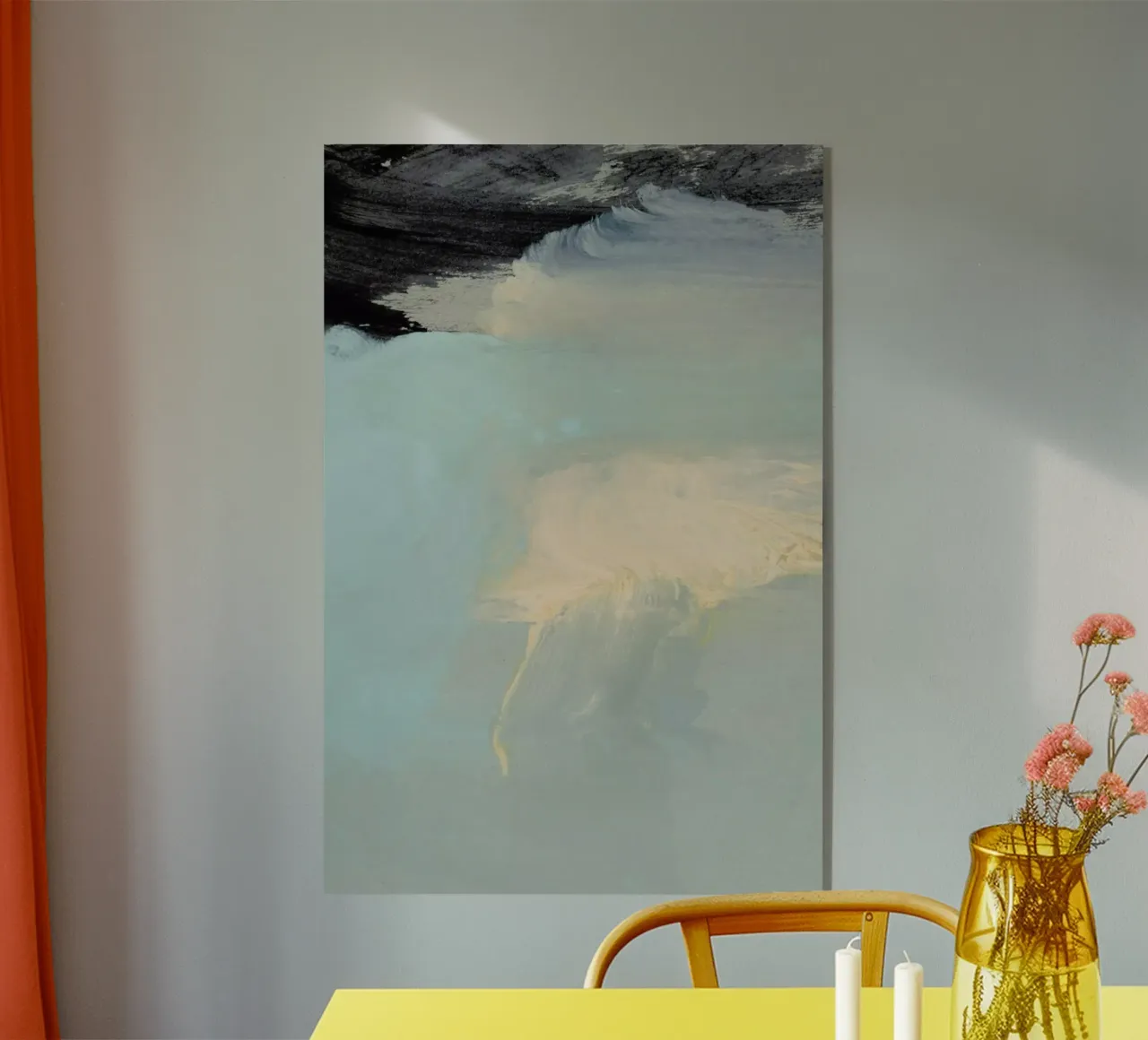 Minimal Brushstrokes 2 plexiglass da IRIS LEHNHARDT FINE ART