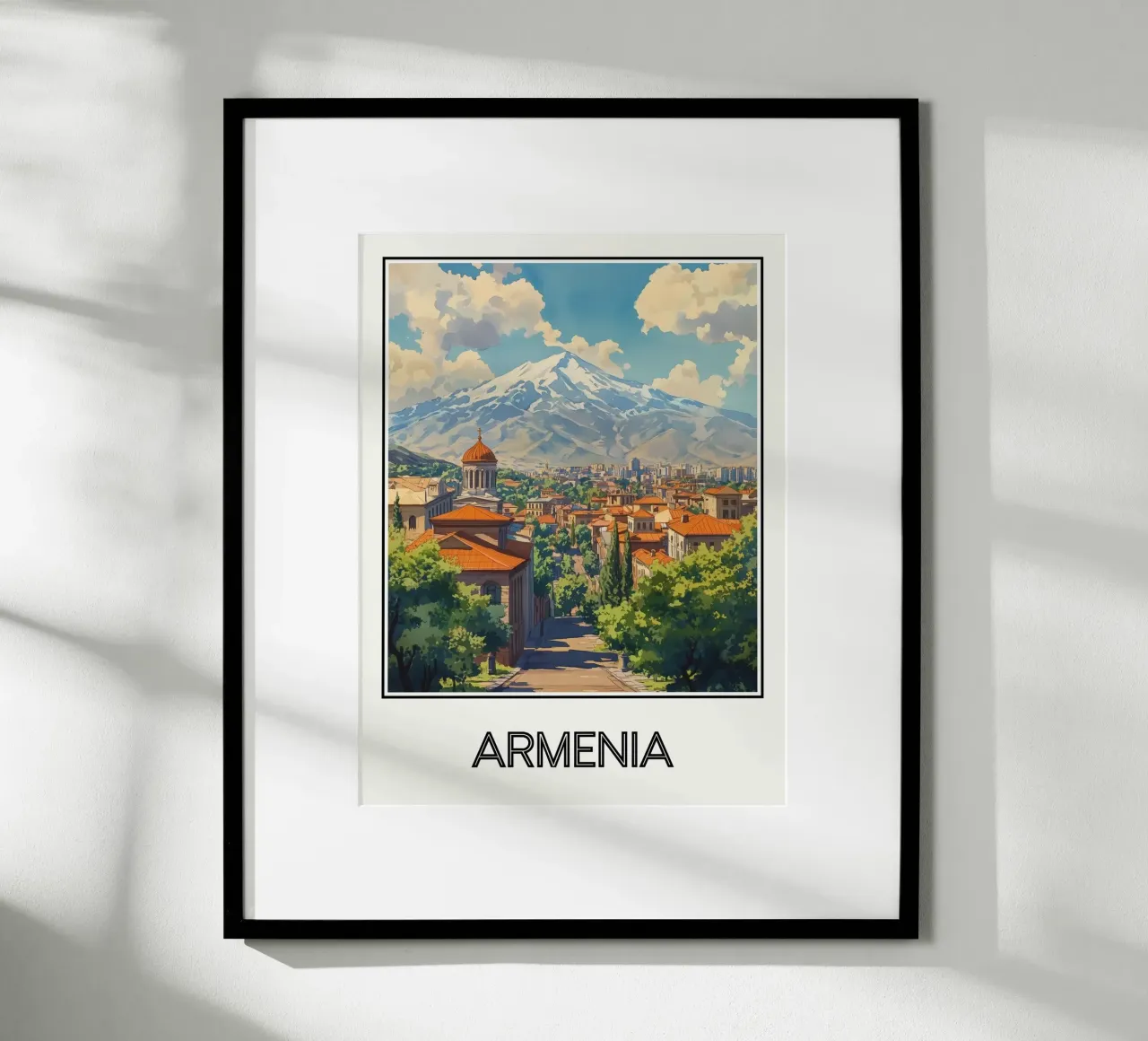 Armenia carta hahnemühle da Frame the World