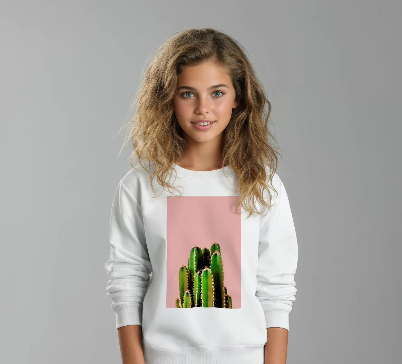 Cactus Time felpa bambino da cafelab
