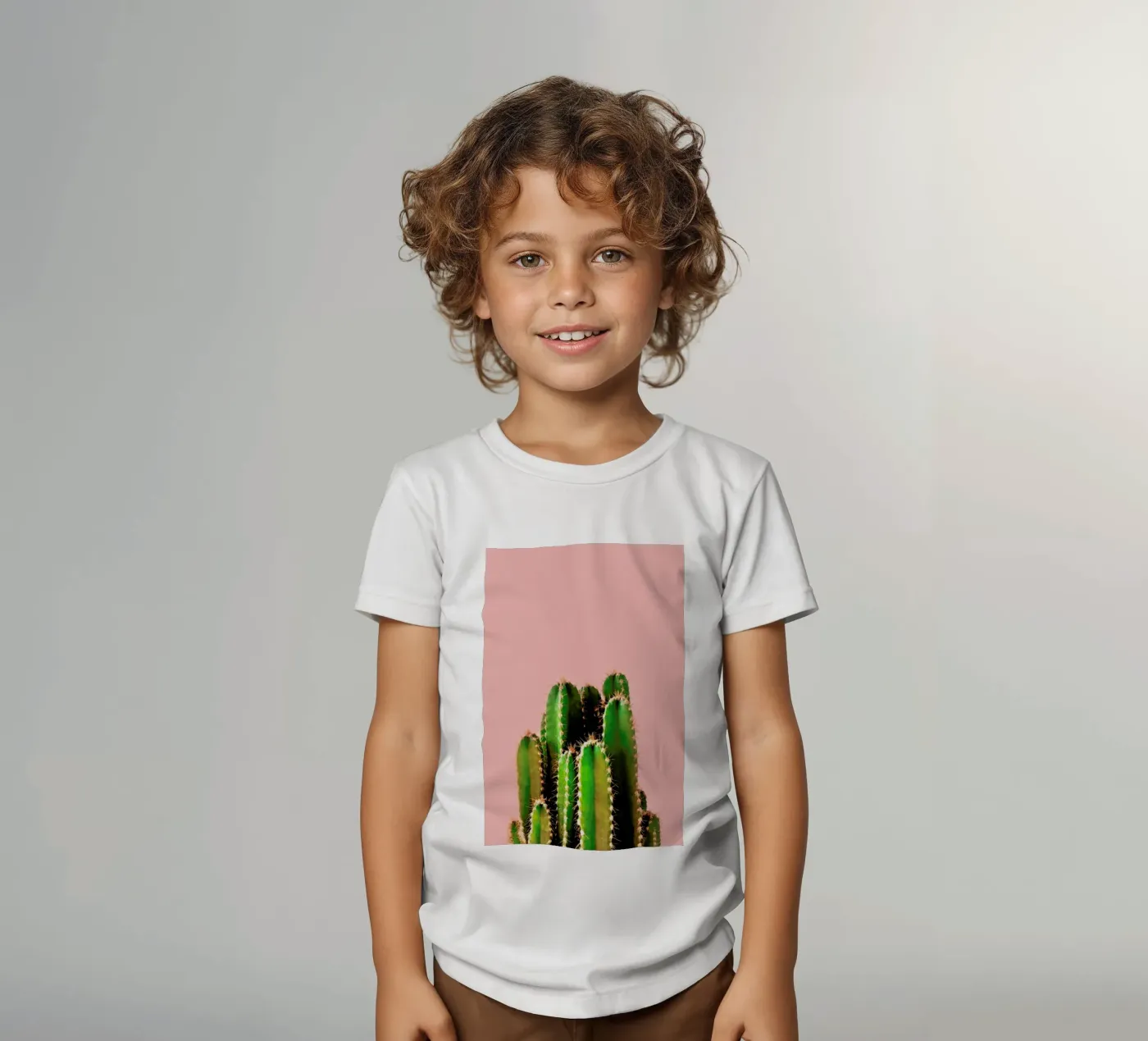 Cactus Time t-shirt bambini da cafelab