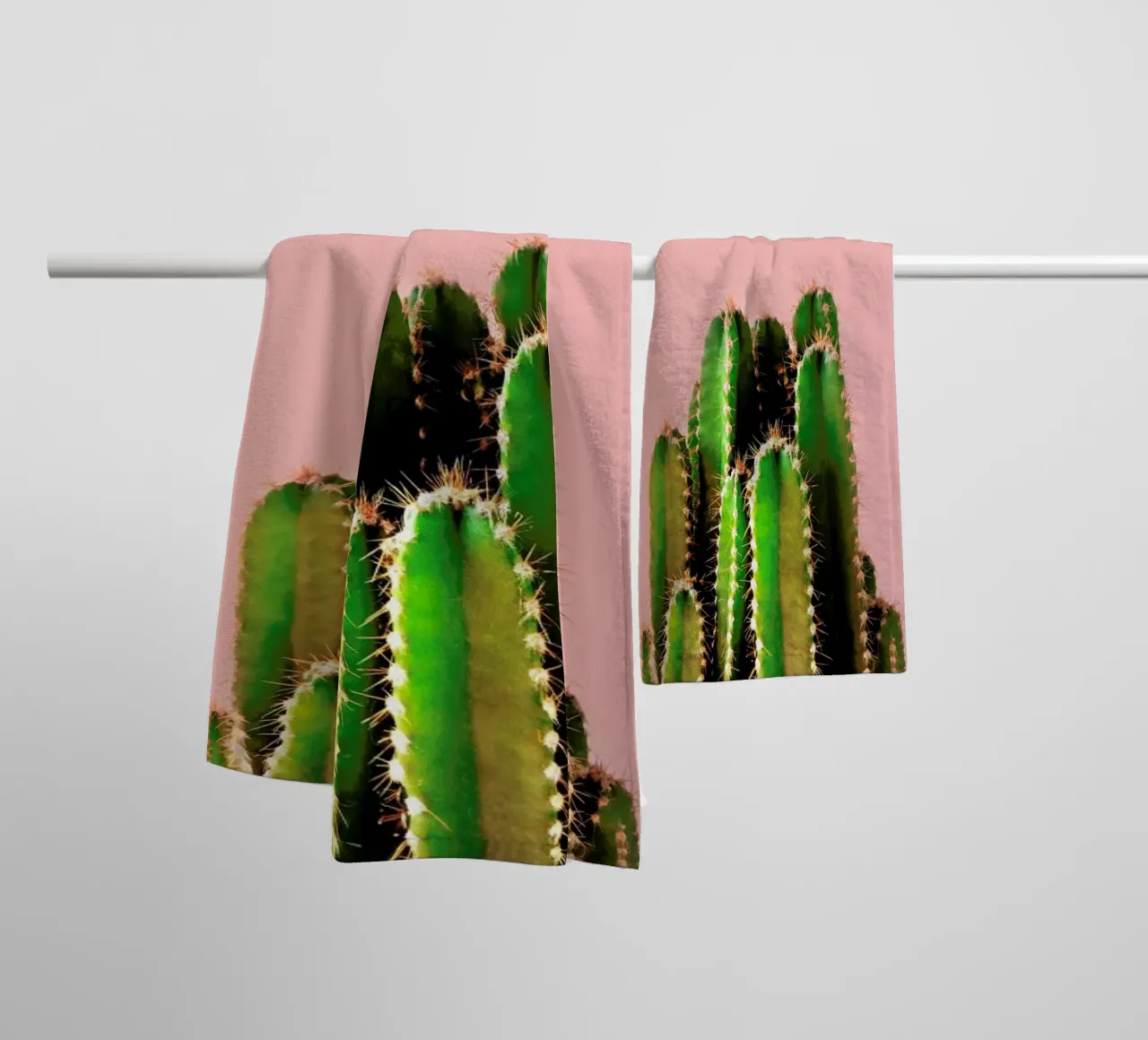 Cactus Time asciugamano da bagno da cafelab