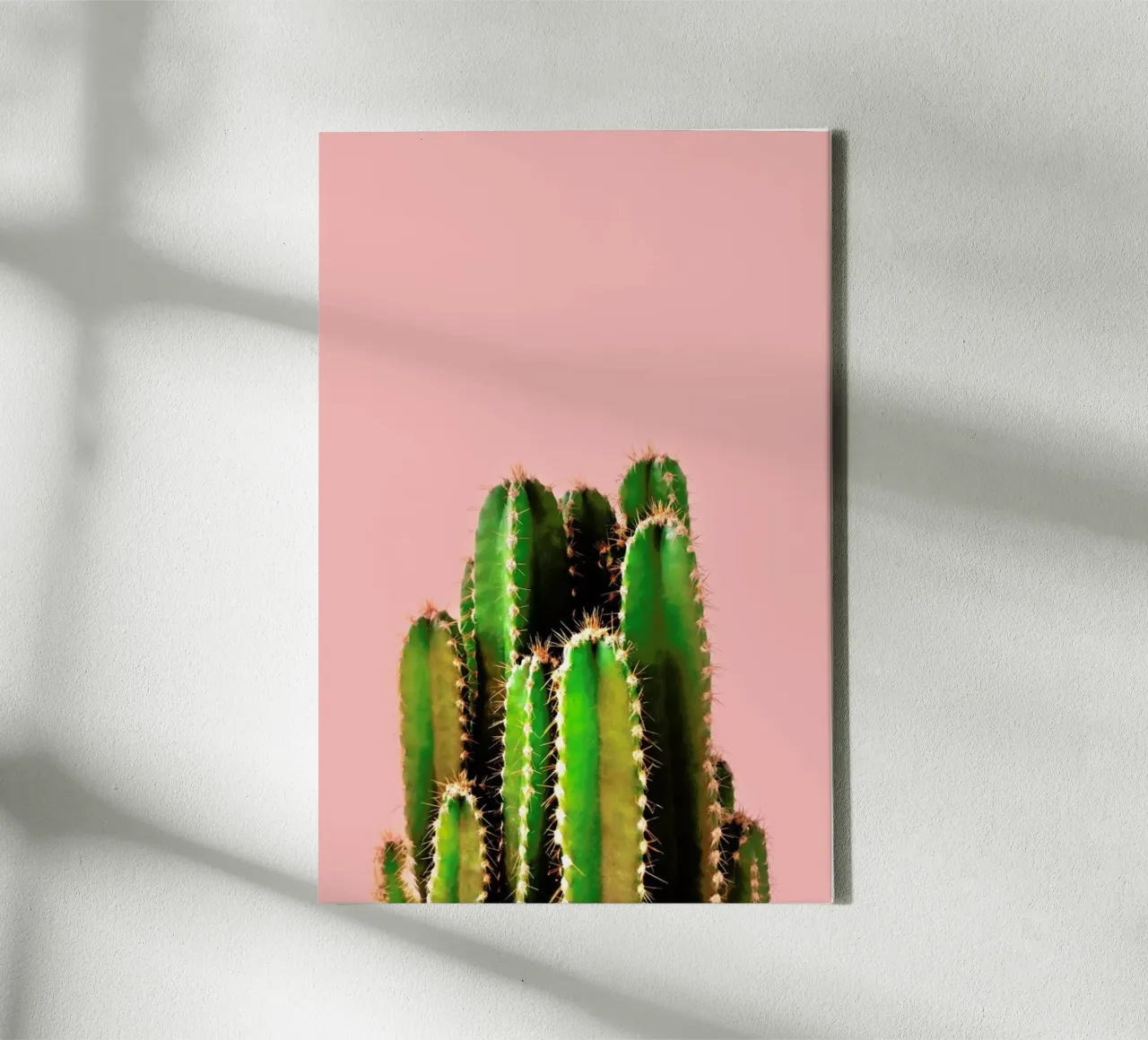 Cactus Time tela con Cornice a cassetta da cafelab