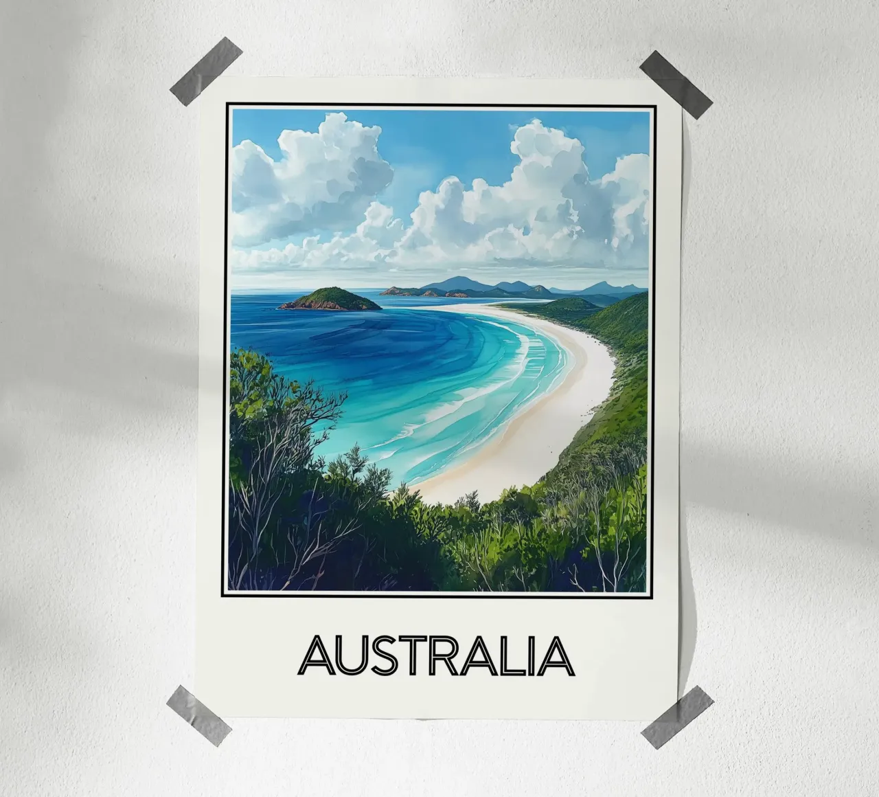 Australiano poster da Frame the World