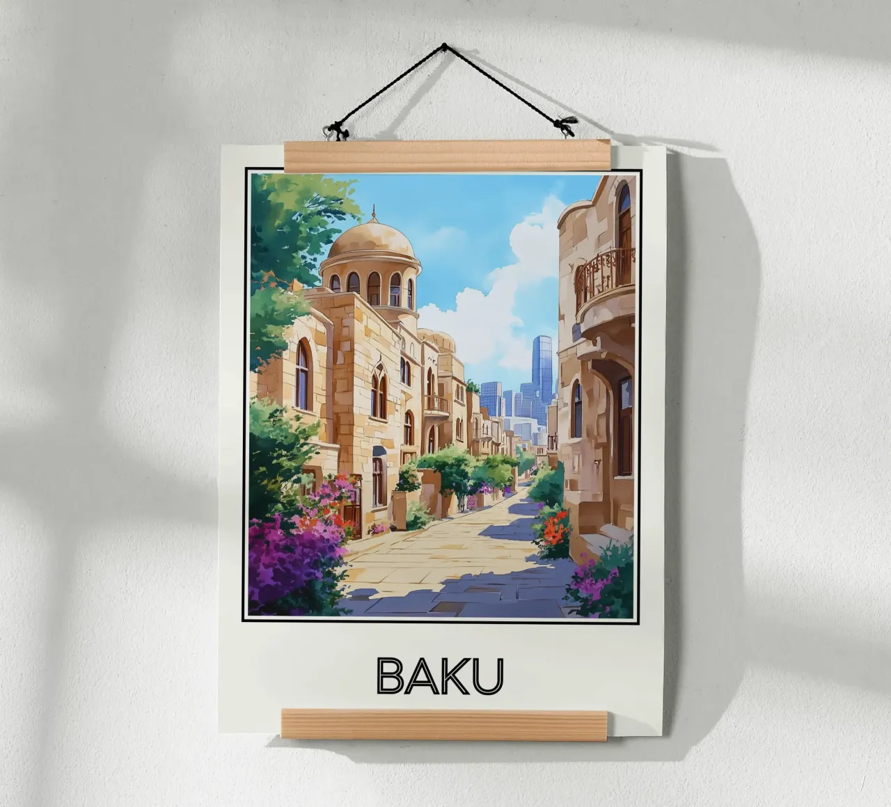 Bakou poster da Frame the World
