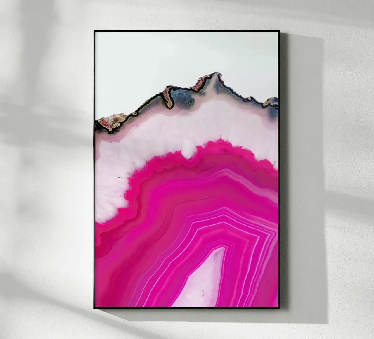 Pink Agate Slice plexiglass da cafelab