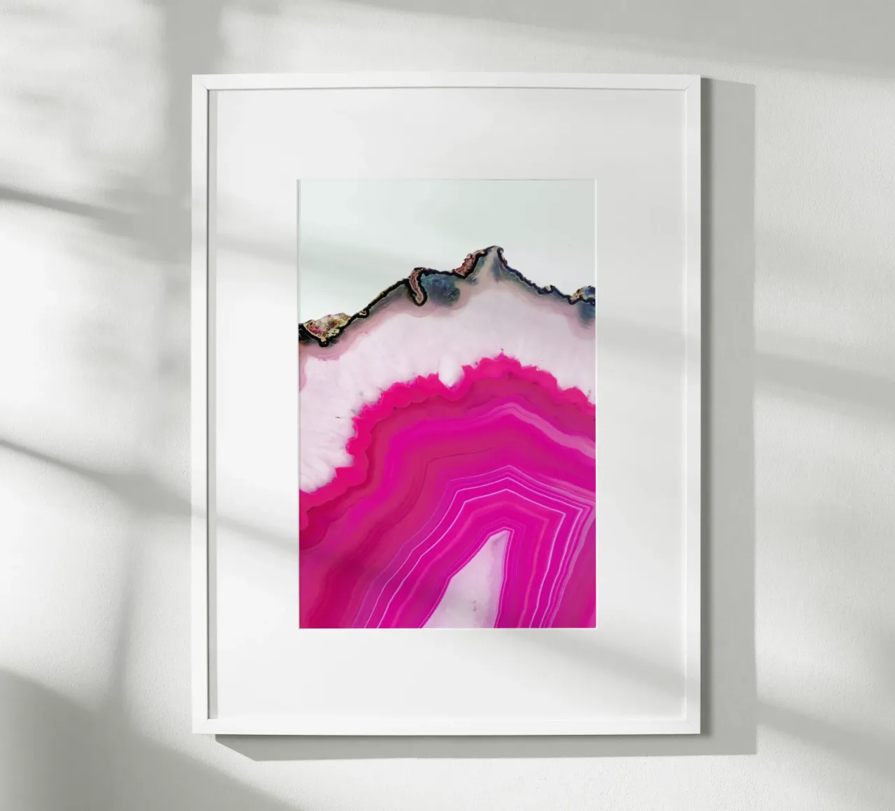 Pink Agate Slice carta hahnemühle da cafelab