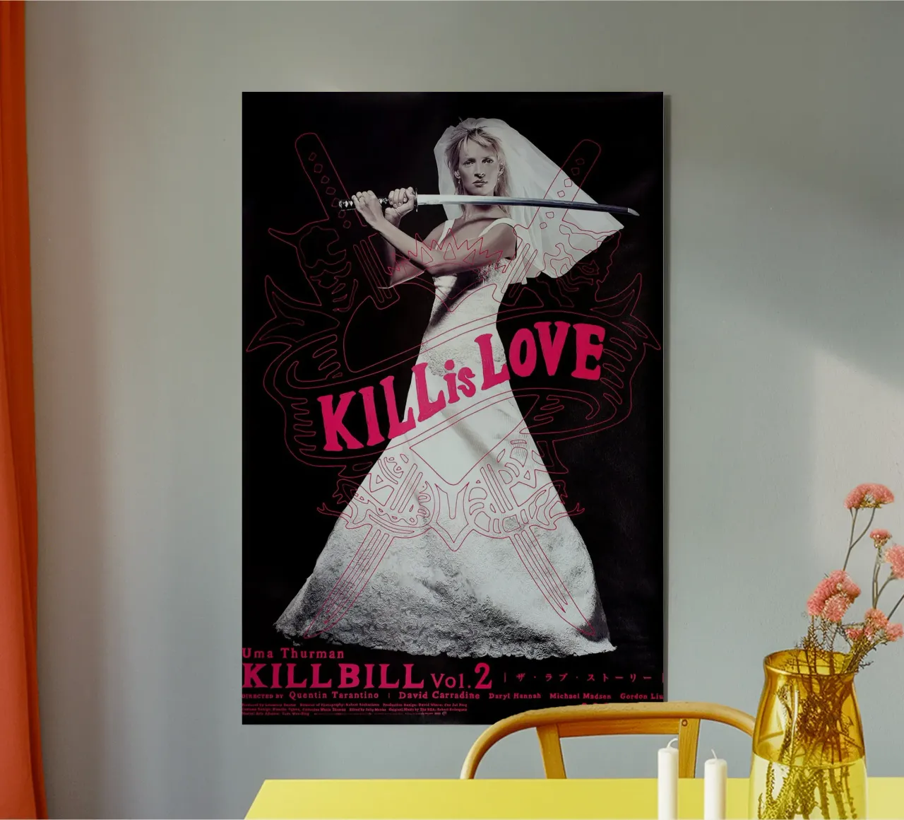 Kill Bill alluminio dibond da Attaboy Dsgn