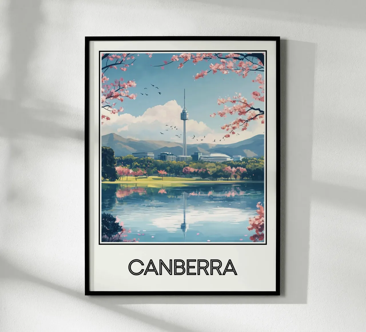 Canberra poster da Frame the World