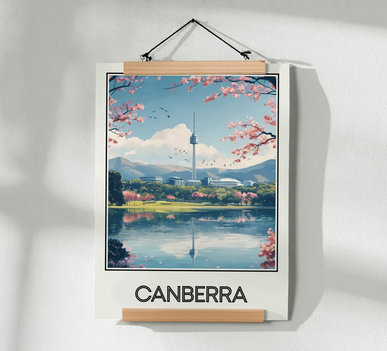 Canberra poster da Frame the World