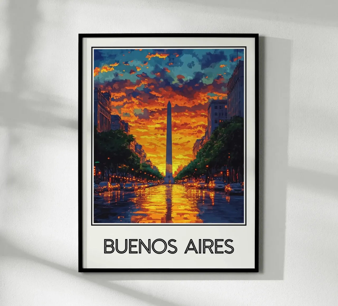 Buenos Aires poster da Frame the World