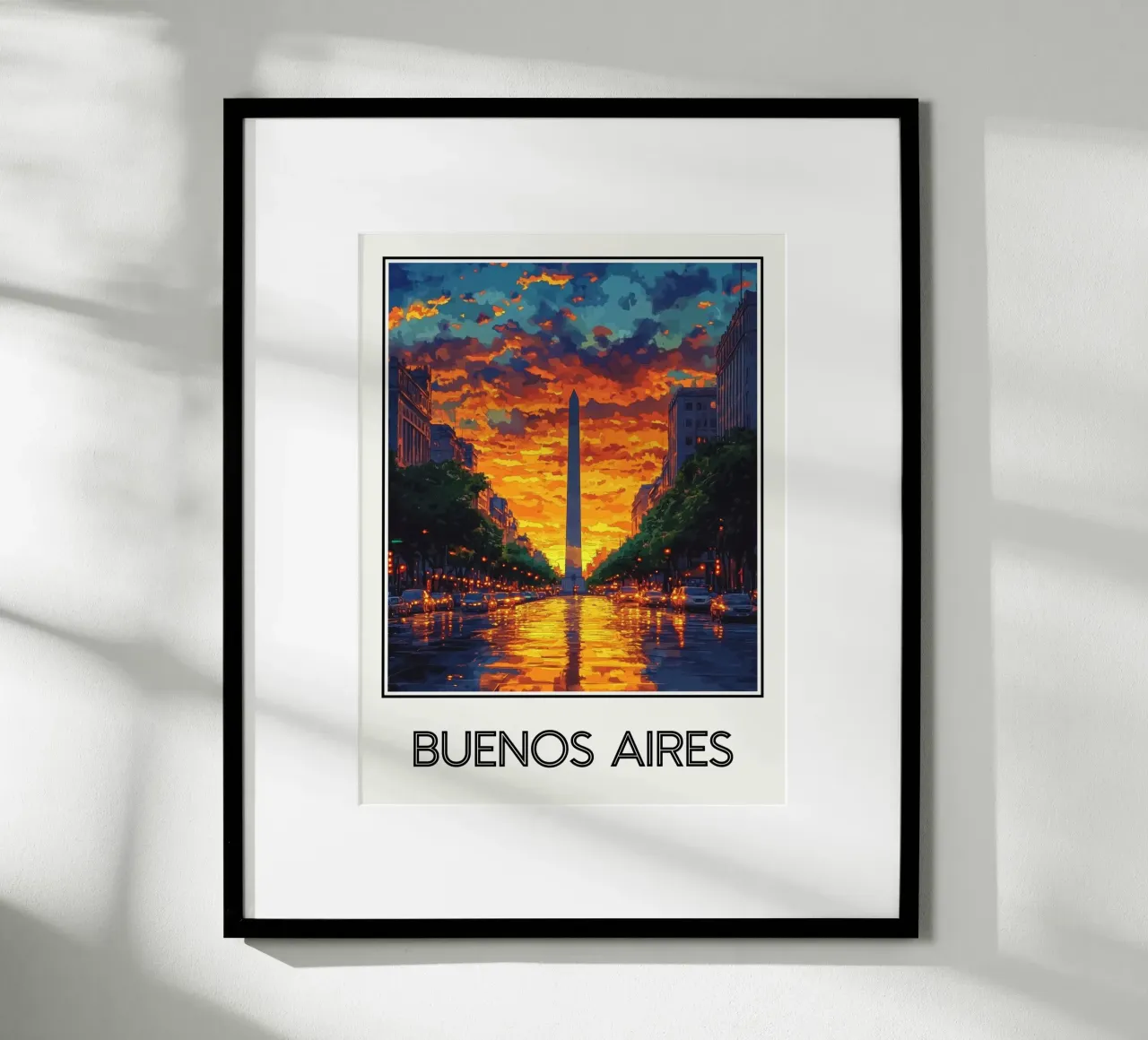 Buenos Aires poster da Frame the World