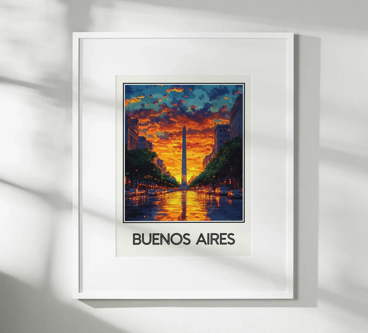 Buenos Aires poster da Frame the World