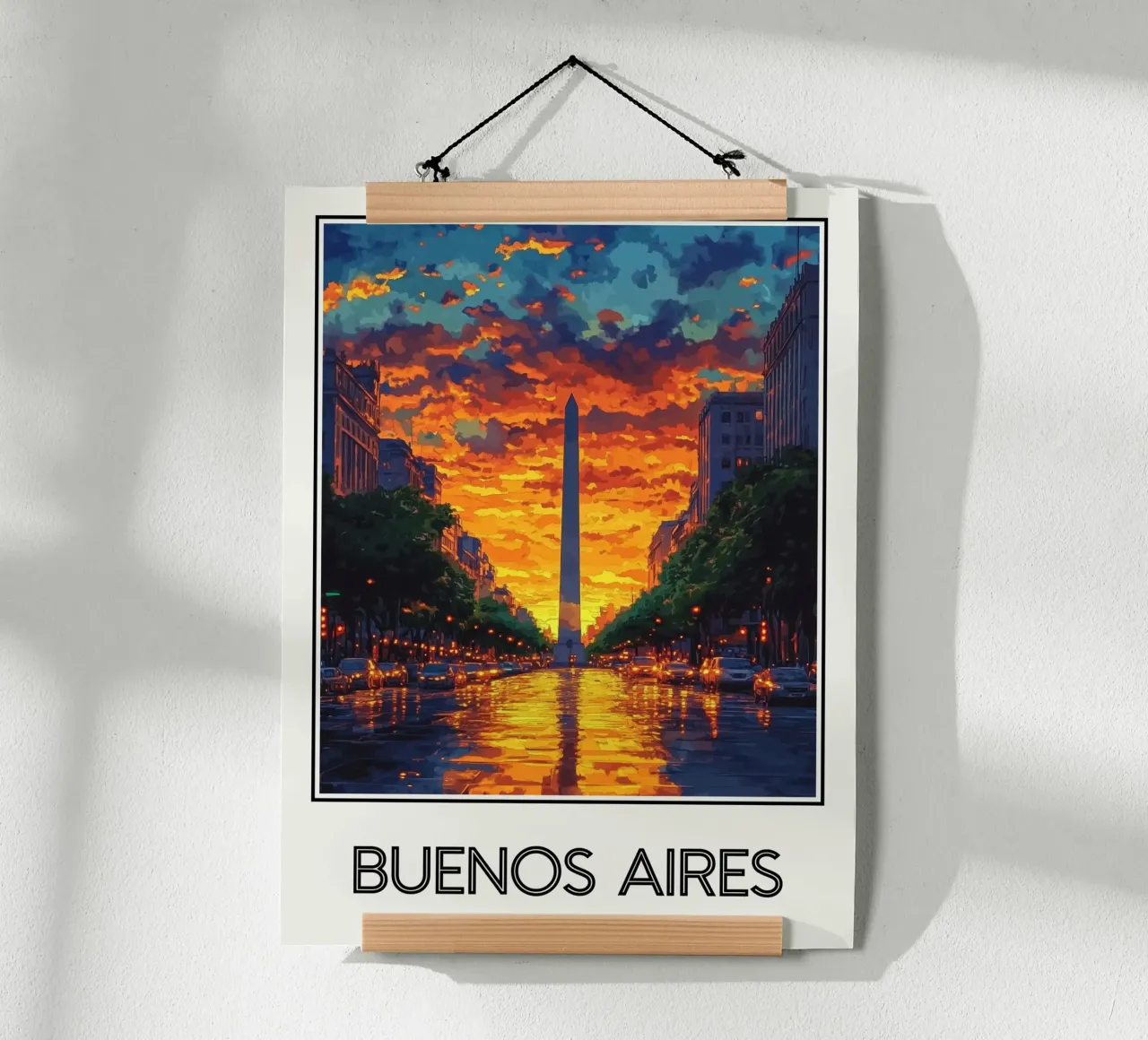 Buenos Aires poster da Frame the World