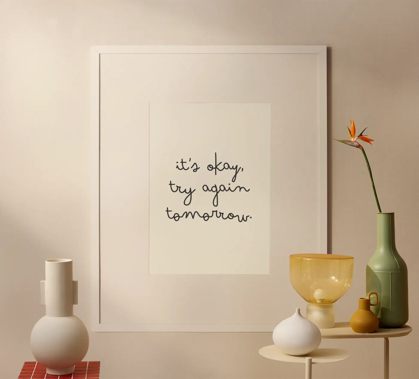 Het is oké. poster van Ayleen