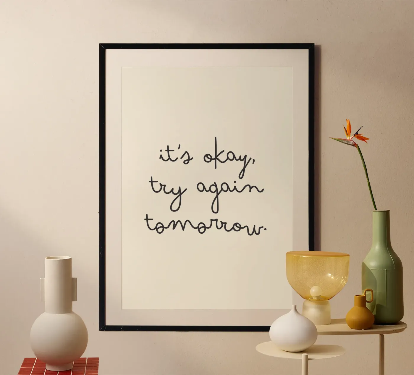 Het is oké. poster van Ayleen