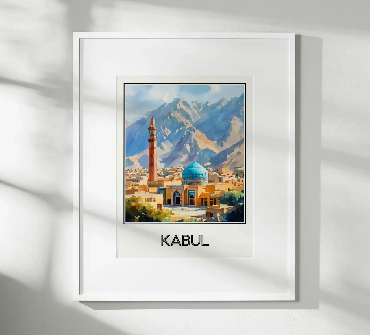 Kaboul poster da Frame the World