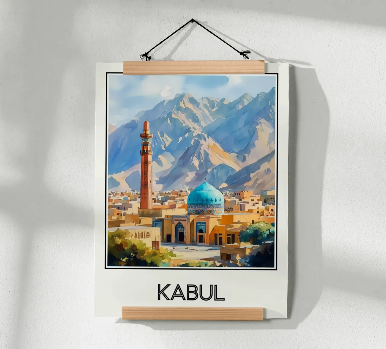 Kaboul poster da Frame the World