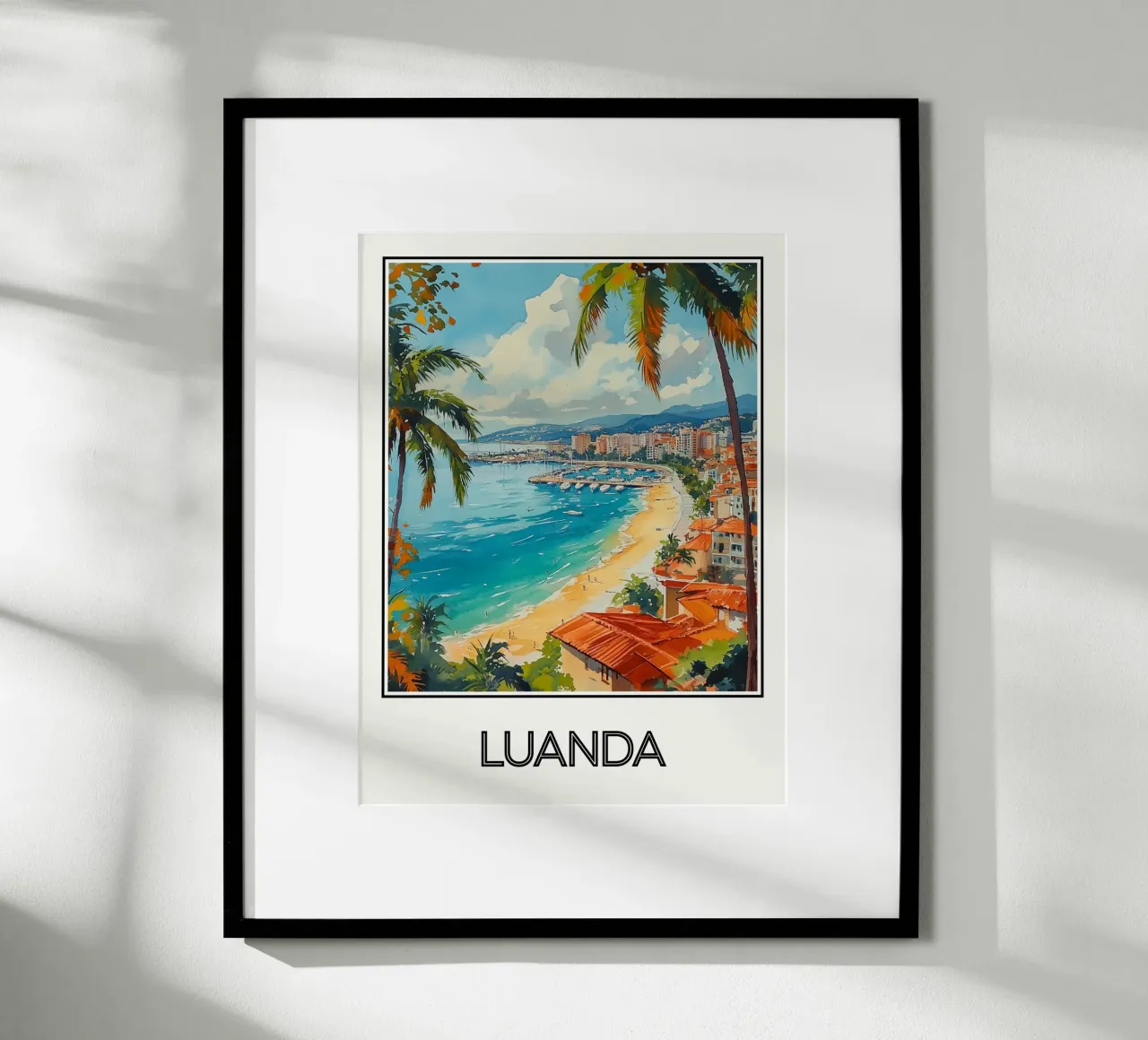 Luanda poster da Frame the World