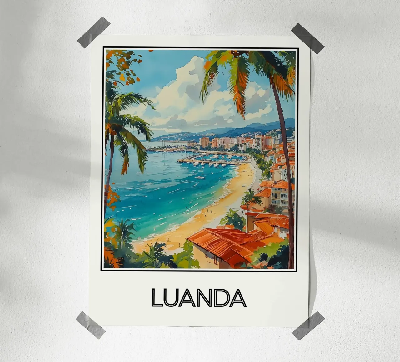 Luanda poster da Frame the World